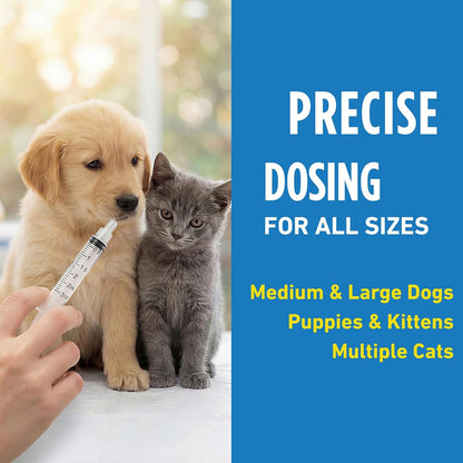 Petcci multi pet broad spectrum liquid dewormer dosage instructions view