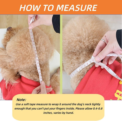 Lightweight breathable plush Elizabethan cone for dogs and cats
