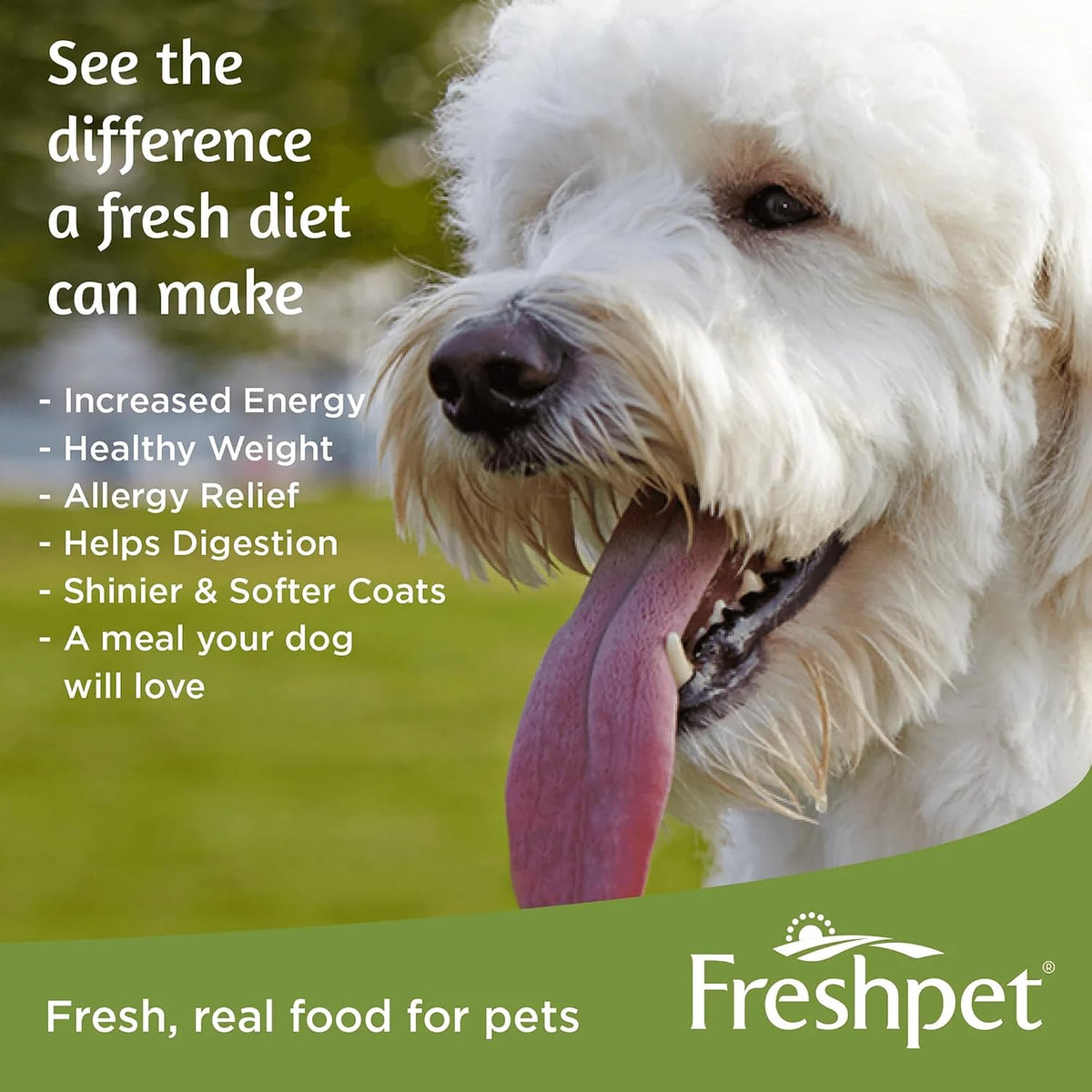 Freshpet grain free chicken dog food ingredients label