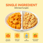 Heckin Yum freeze dried pumpkin cat topper jar with product details