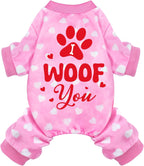 BAOBICUTE durable dog pajamas multi size options for small medium large dogs