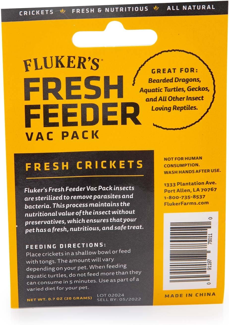 Fluker's Fresh Feeder Vac Pack Variety Mix, All Natural and Preservative Free, Great for Insect Eating Reptiles, Birds, Tropical Fish or Small Animals, 0.7 oz - Image 15