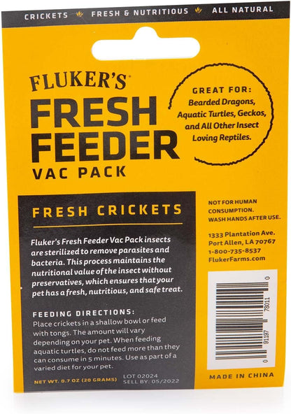 Fluker's Fresh Feeder Vac Pack Variety Mix, All Natural and Preservative Free, Great for Insect Eating Reptiles, Birds, Tropical Fish or Small Animals, 0.7 oz - Image 15