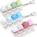 OUTXE 3 Pack Keyboard Fidget Toy front view showing gradient mechanical keycaps.