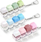 OUTXE 3 Pack Keyboard Fidget Toy front view showing gradient mechanical keycaps.