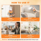 Yiqisufa no chew spray for dogs protecting leather shoes