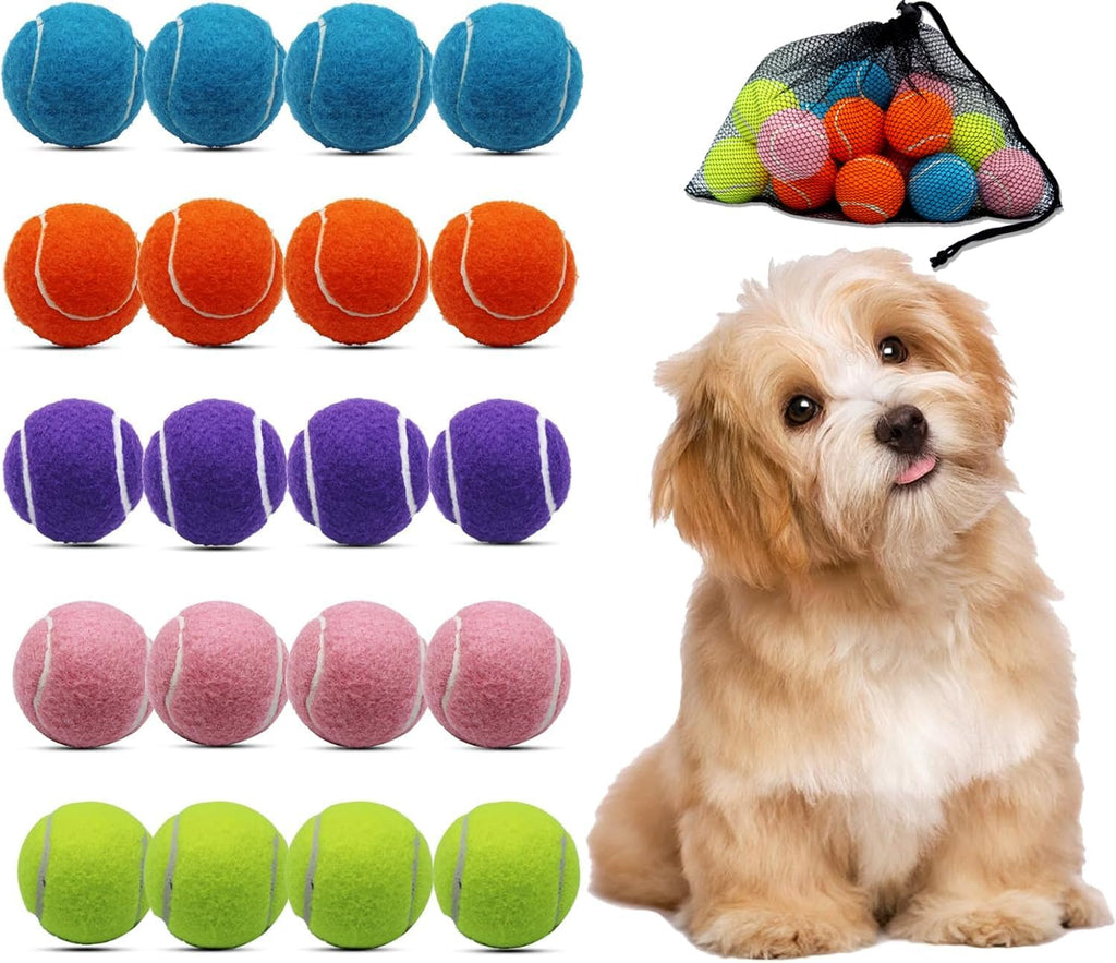 Magicorange 6 Pack Small Tennis Balls, 2 inch Tennis Balls for Dogs,Colorful Easy Catching Pet Playing Ball (Multicolor, 6 Pack) - Image 10
