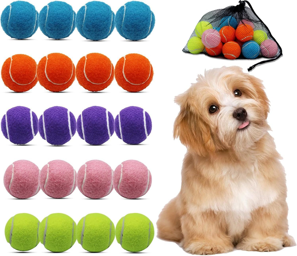 Magicorange 6 Pack Small Tennis Balls, 2 inch Tennis Balls for Dogs,Colorful Easy Catching Pet Playing Ball (Multicolor, 6 Pack) - Image 10
