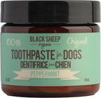 Black Sheep Organics Peppermint Natural Dog Toothpaste 59 Milliliters front view