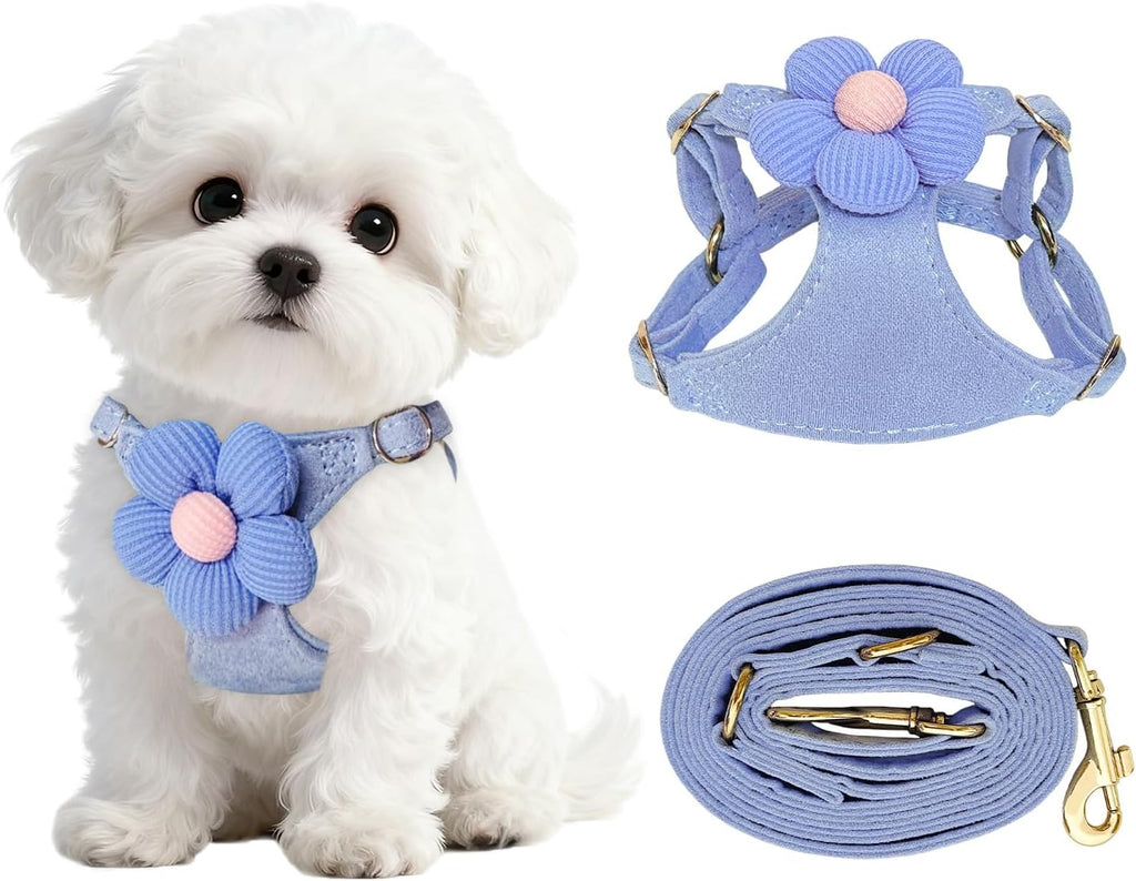 Guiding Star pink harness set including leash and vest components