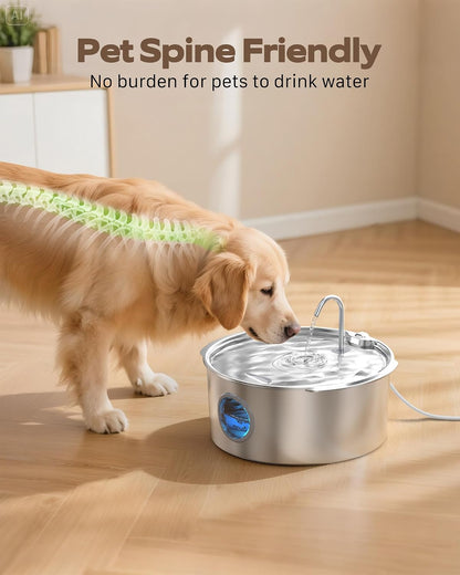 Quiet pump mechanism for Grookpet dog fountain