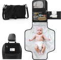 Accmor portable diaper changing pad black front view