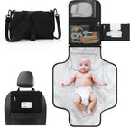 Accmor portable diaper changing pad black front view