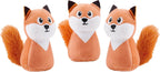 Close up view of the gentle material on Outward Hound squeaky squirrels