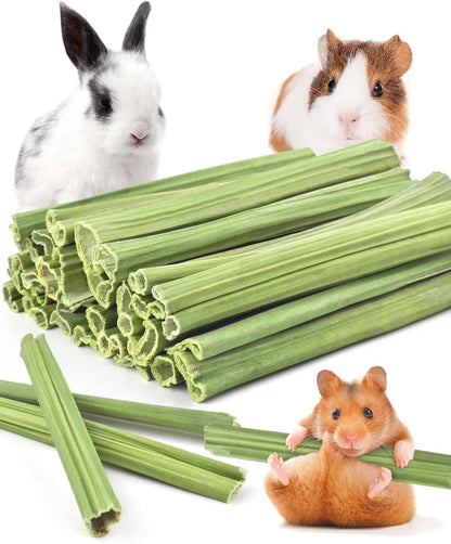 Bissap natural papaya stem rabbit chew sticks front view packaging