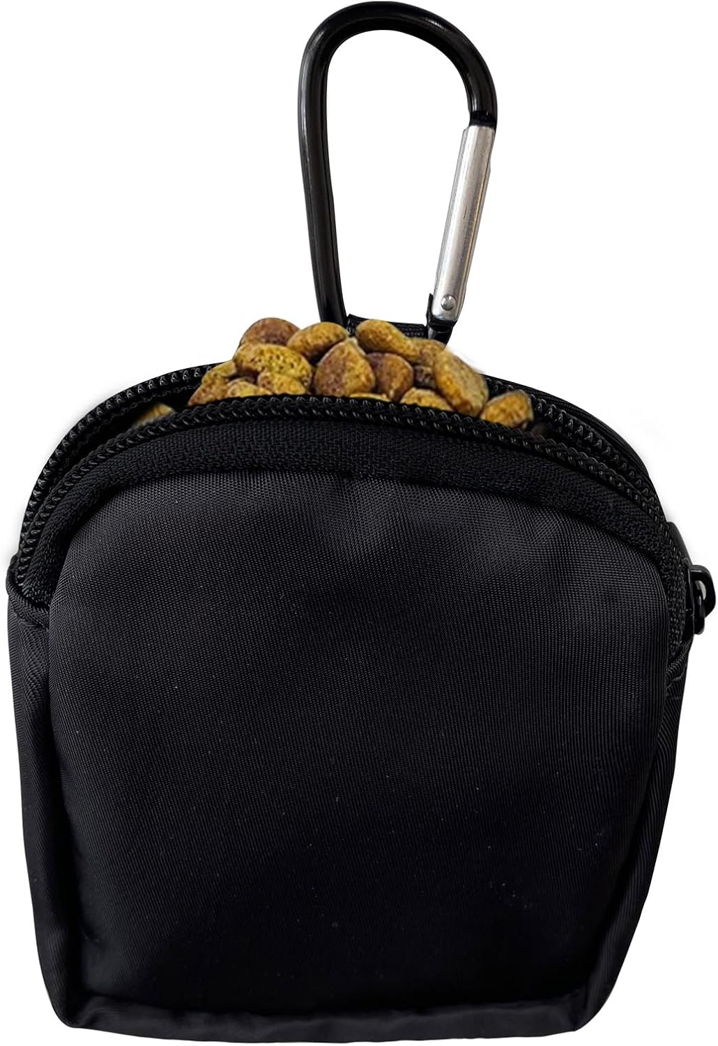 Dog Treat Pouch,Treat Pouches for Pet Training,Portable Snack Reward Dog Food Dispenser for Traveling or Outdoor UseWhite Flower - Image 10