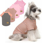 XPUDAC 4 Pack Dog Sweaters Comfy Dog Clothes with Sleeves Puppy Shirts Pullover Pet Sweatshirt for Small Medium Large Dogs Boy Girl Doggy Outfits Cat Apparel, Blue, M - Image 9
