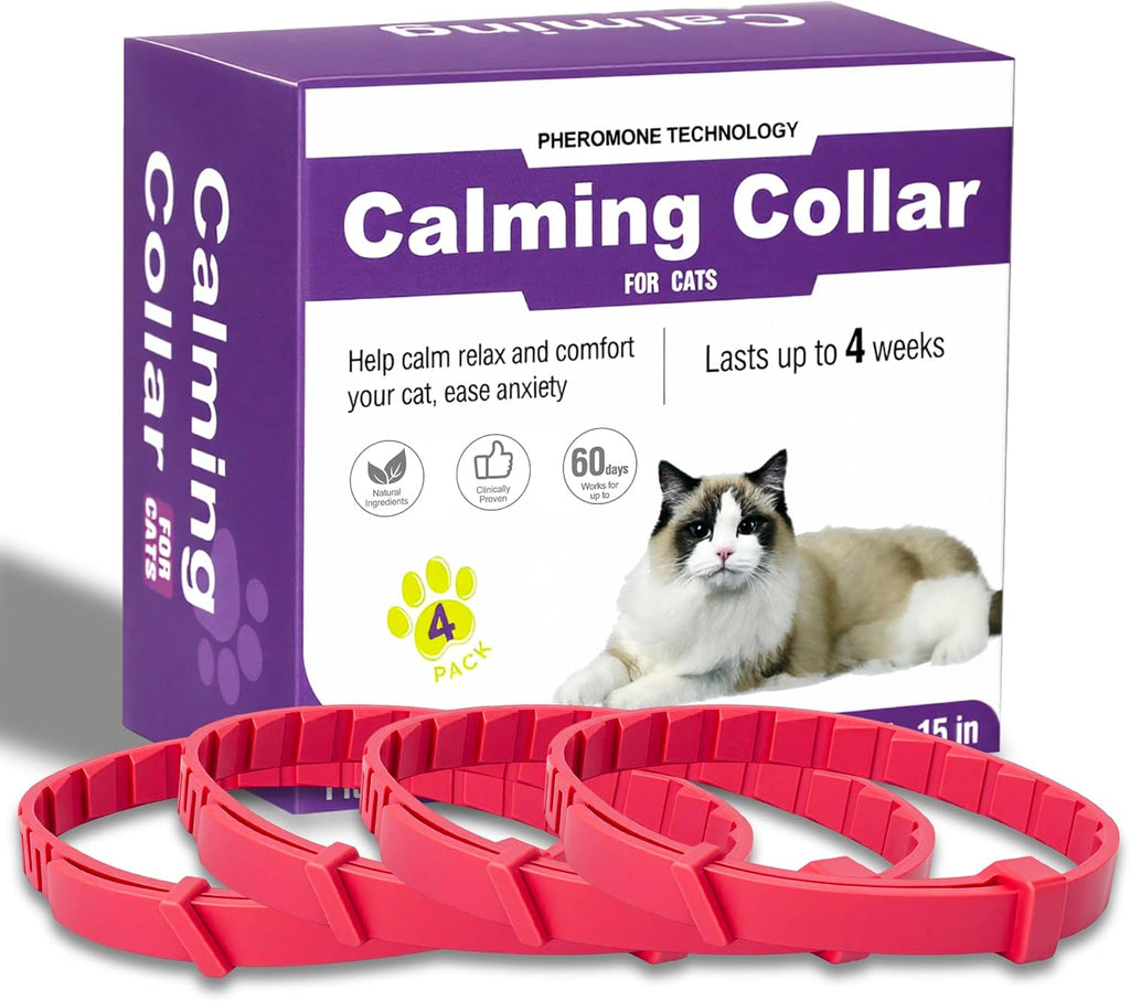 Imported USA cat calming treatment collar details and buckle