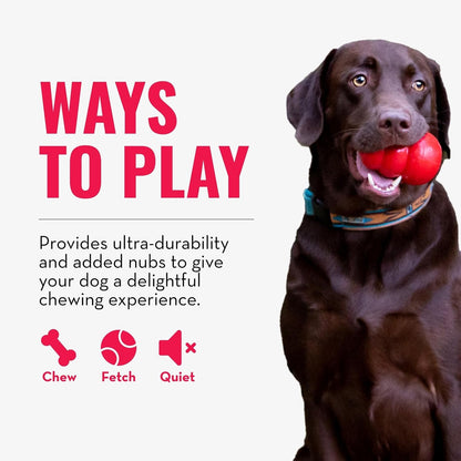 KONG red rubber ring for medium dogs