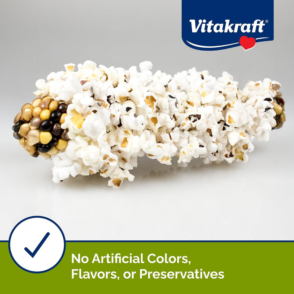 Popped fluffy corn treat on a small dish