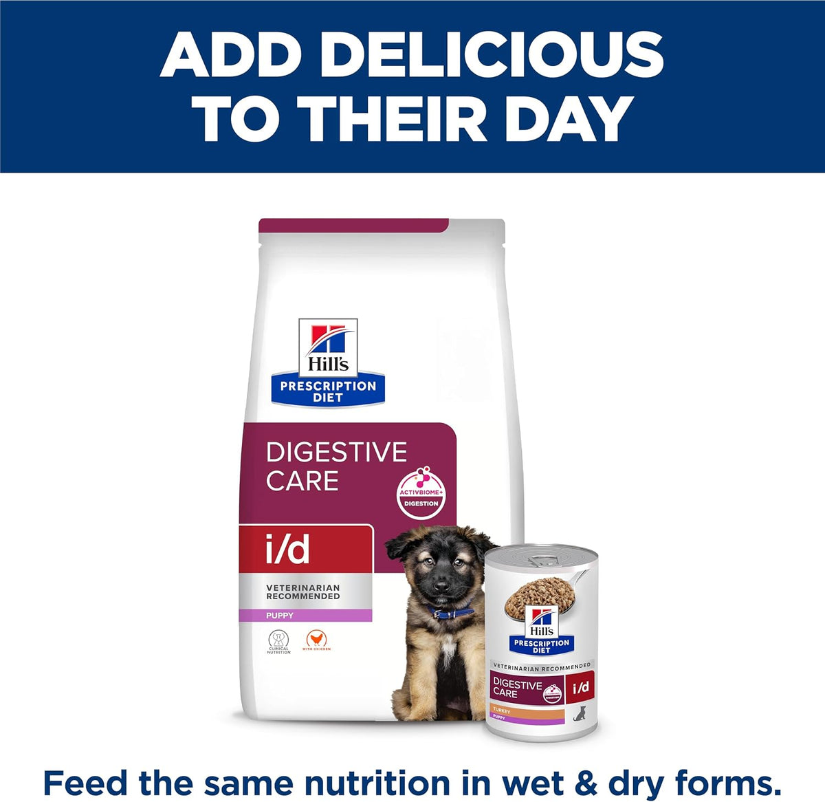 Hill's Prescription Diet i/d Digestive Care Puppy Dry Dog Food, Chicken, 8.5 lb. Bag - Image 9