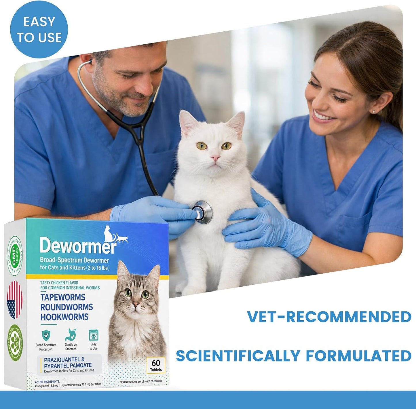 Morvequa imported USA pet care supplement packaging layout for premium feline health management.