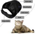 Pet mesh muzzle and stainless steel nail clipper included in the anti scratch grooming kit