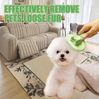 Authentic imported pet deshedding tool side profile