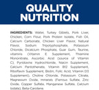 Hill's A/D restorative care chicken recipe canned food side packaging details