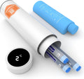 DISONCARE Odyssey 60H Insulin Cooler Travel Case front view showing digital temperature display.