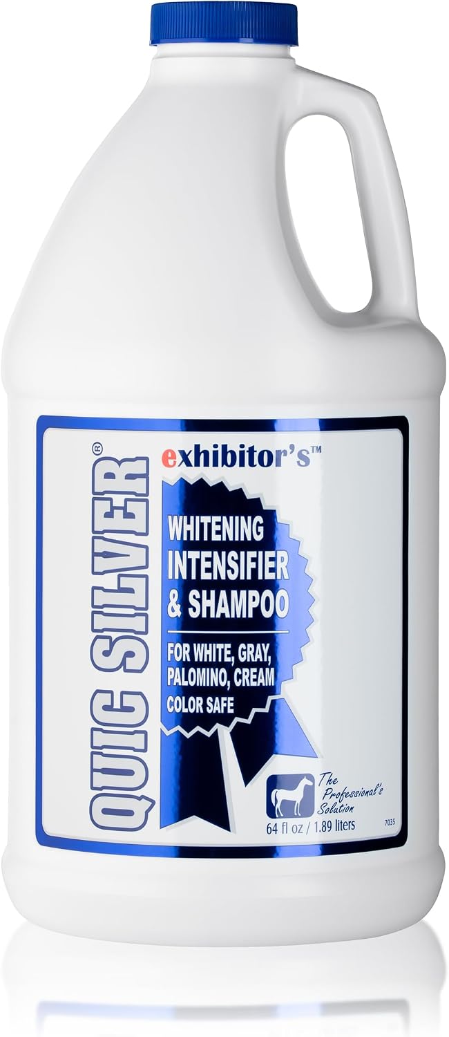 Exhibitor Labs Quic Silver Color Intensifying Shampoo 64 Ounce front view bottle