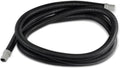 Zookpr A20015 ribbed hosing front view showing heavy duty black plastic texture.