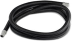 Zookpr A20015 ribbed hosing front view showing heavy duty black plastic texture.