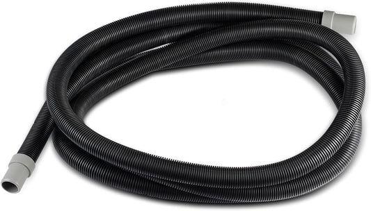 Zookpr A20015 ribbed hosing front view showing heavy duty black plastic texture.