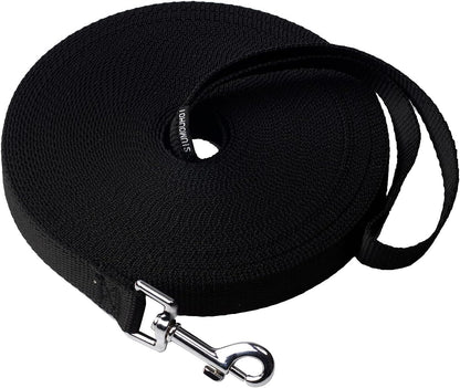 Dog/Puppy Obedience Recall Training Agility Lead - 15ft 20ft 30ft 40ft 50ft Training Leash - Great for Play, Camping, or Backyard (Pink, 20 Feet) - Image 11