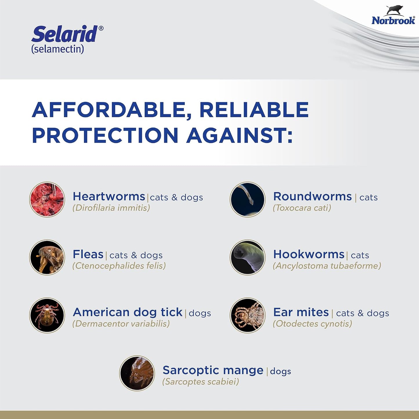 Topical applicator tubes for Selarid pet heartworm and parasite treatment