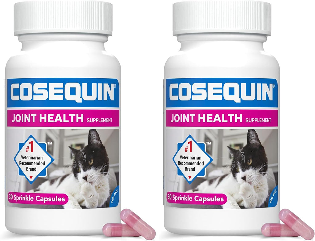 Nutramax Cosequin for Cats Joint Health Supplement, Contains Glucosamine for Cats, Plus Chondroitin, and Omega-3s, Supports Joint and Skin and Coat Health, Sprinkle Capsules, 80 Count - Image 14