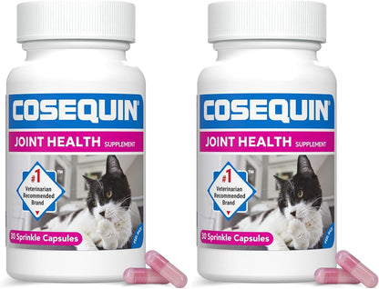 Nutramax Cosequin for Cats Joint Health Supplement, Contains Glucosamine for Cats, Plus Chondroitin, and Omega-3s, Supports Joint and Skin and Coat Health, Sprinkle Capsules, 80 Count - Image 14