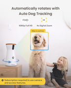 Furbo 360 degrees Dog Camera [Subscription Required] Unlock w/Paid Plan: Home Security & Dog Safety Alerts, Rotating Pet Treat Toss, 2-Way Speaker (Low Risk, 3mo Min. Cancel Anytime) - Image 10