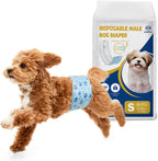 Male Dog Diapers with Wetness Indicator, Disposable Belly Band for Puppy Male Diapers, Doggie Wraps for Puppy Training, Incontinence (XS, 26 Count) - Image 14