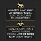Imported Pro Plan Veterinary Supplements Joint Care thirty count pouch for dog cartilage health.