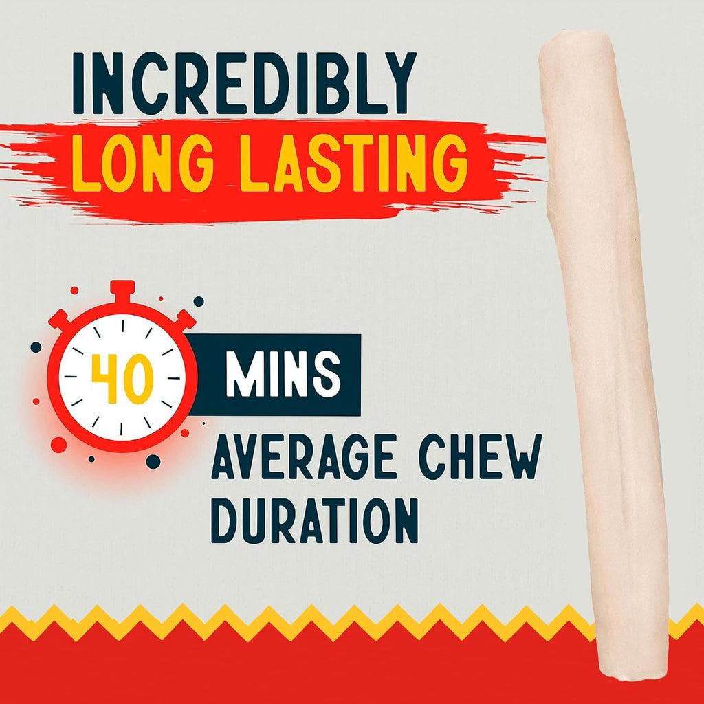 Fifty pack premium odor free dog chews for plaque reduction