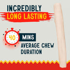 Fifty pack premium odor free dog chews for plaque reduction