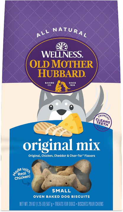 Old Mother Hubbard Wellness P-Nuttier Dog Biscuits, Natural, Training Treats, Peanut Butter Flavor, Mini Size, (20 Ounce Bag) - Image 15