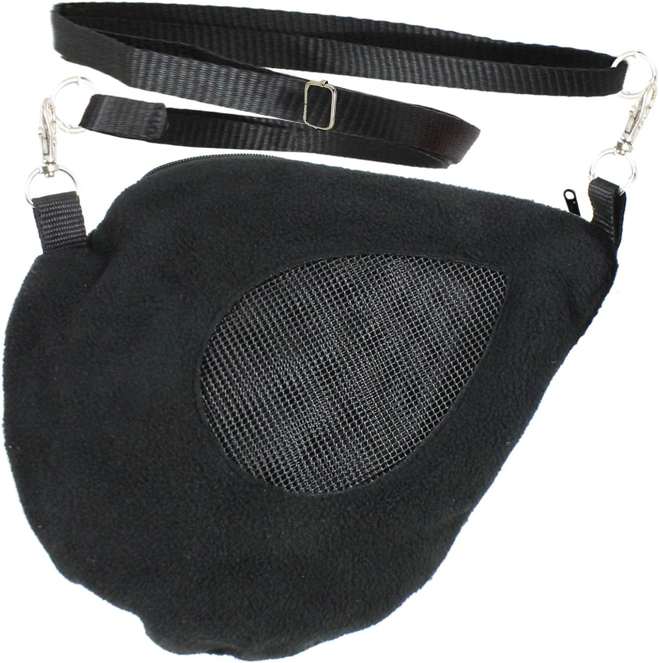 Exotic Nutrition teardrop carry pouch folded to show machine washable material