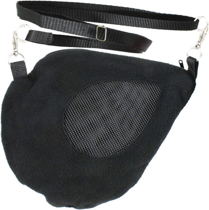 Exotic Nutrition Teardrop Carry Pouch (Grey) - Small Animal Fleece Bonding Pouch - for Sugar Gliders, Hamsters, Gerbils, Mice, Degus & Other Small Pets - Image 8