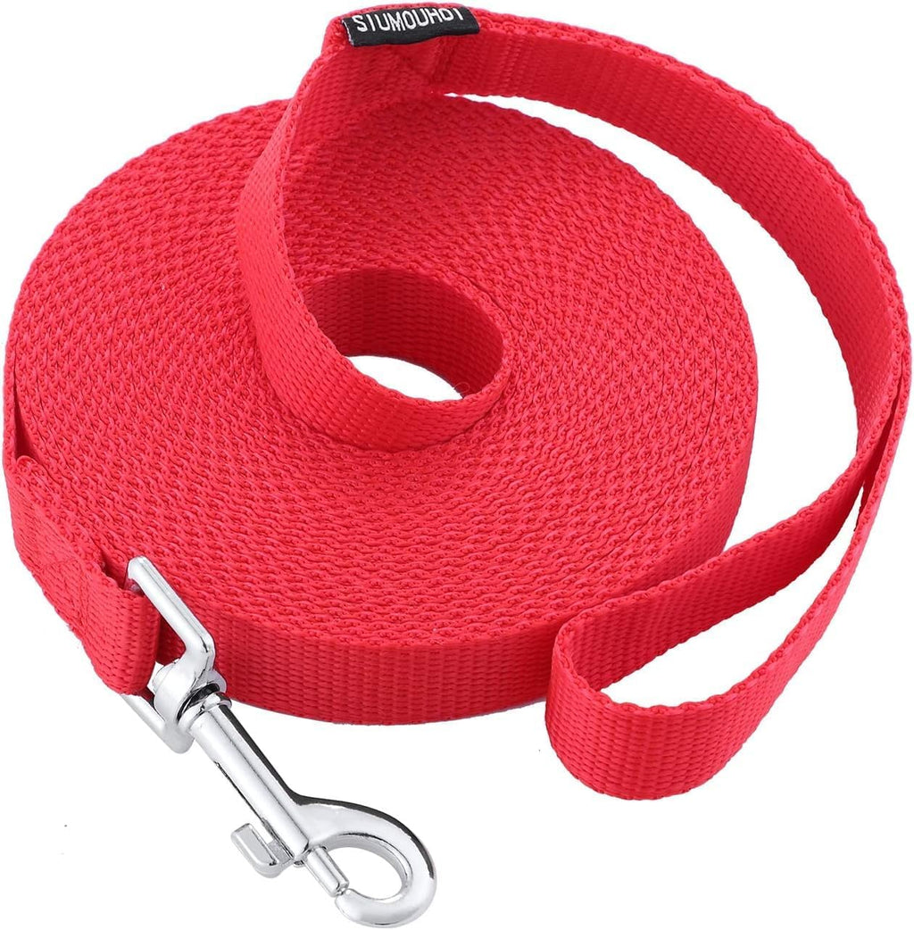 Dog/Puppy Obedience Recall Training Agility Lead - 15ft 20ft 30ft 40ft 50ft Training Leash - Great for Play, Camping, or Backyard (Pink, 20 Feet) - Image 12