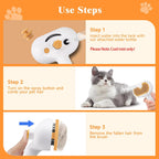 Side profile of the lightweight VVWVVW portable pet hair removal tool detailing the water tank refill port