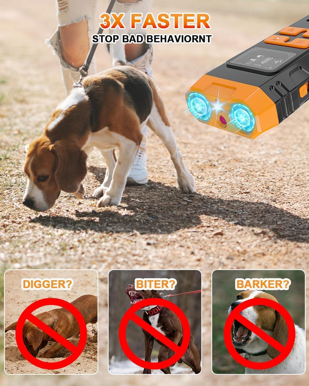 Qreffor 2026 model in packaging for dog training