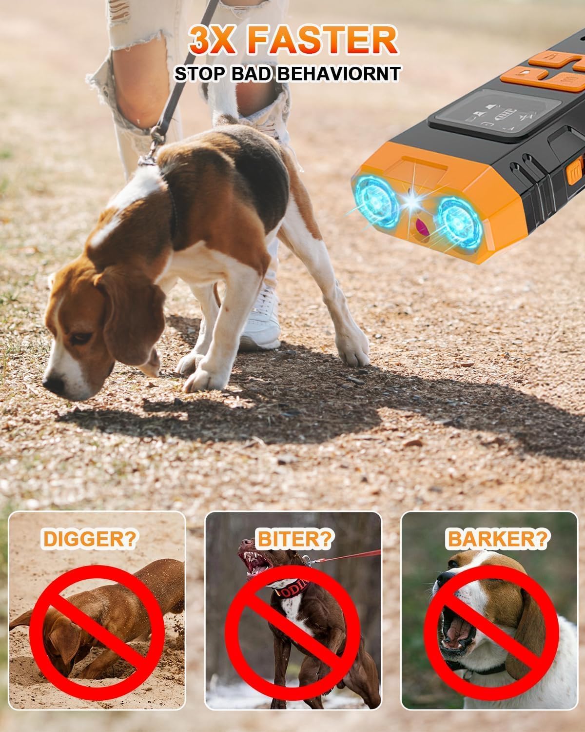 Qreffor 2026 model in packaging for dog training